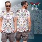 Pazar Kalocsai Virágzás - Turulia Full Print Unisex Póló