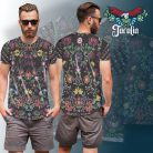 Pazar Kalocsai Virágzás - Turulia Full Print Unisex Póló